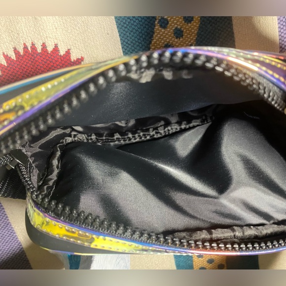 👛 URBAN DECAY UD BLACK WITH GOLD WAIST BELT BAG / PURSE HIP POUCH TRAVEL👛#UD - Picture 5 of 13